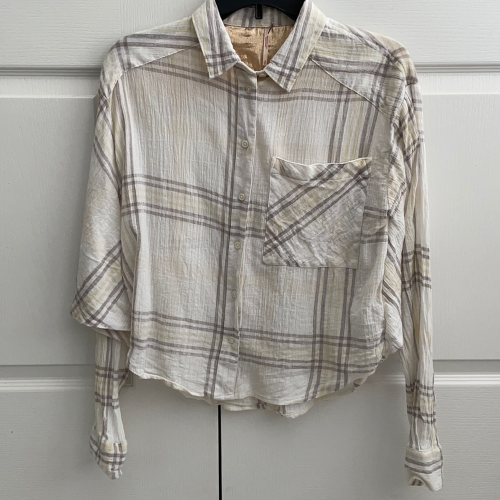 Free People Button Down